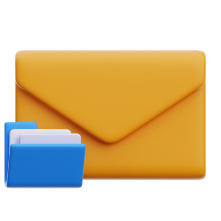 E-Mail-Ordner  3D Icon