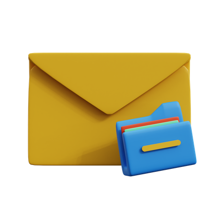 E-Mail-Ordner  3D Icon