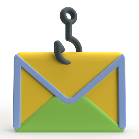 Phishing de e-mail  3D Icon