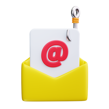 E-mail de phishing  3D Icon