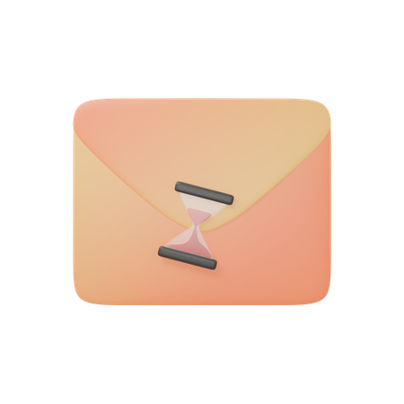 Processo de e-mail  3D Icon