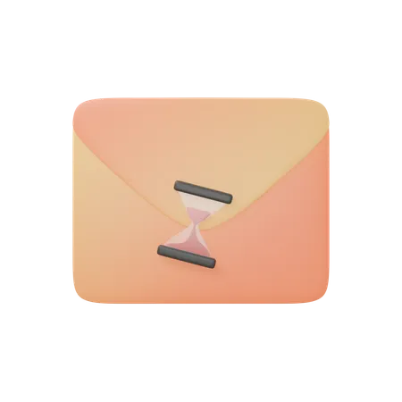 Processo de e-mail  3D Icon