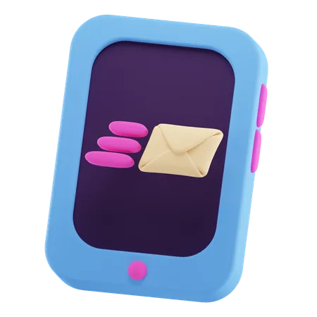 E-mail rápido  3D Icon