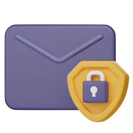 E-mail seguro  3D Icon