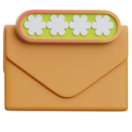 E-mail seguro  3D Icon