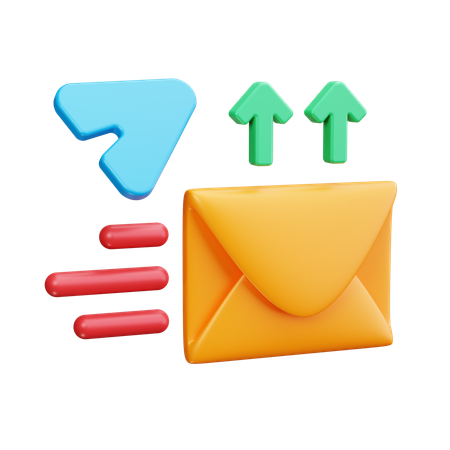 E-Mail senden  3D Icon