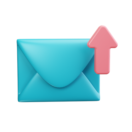 E-Mail senden  3D Icon