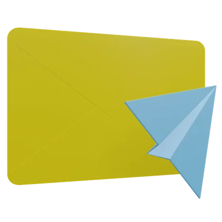 E-Mail senden  3D Icon