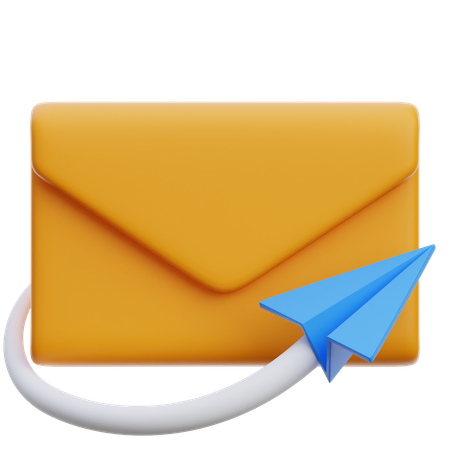 E-Mail senden  3D Icon