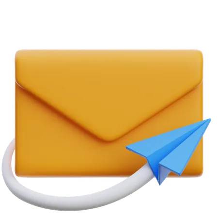 E-Mail senden  3D Icon