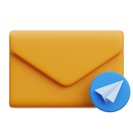 E-Mail senden  3D Icon