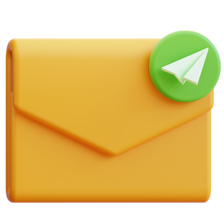 E-Mail senden  3D Icon