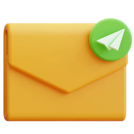 E-Mail senden  3D Icon