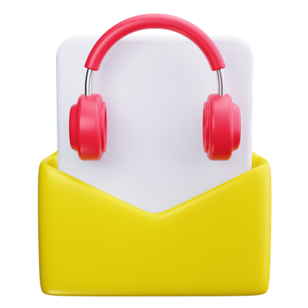 Suporte por e-mail  3D Icon