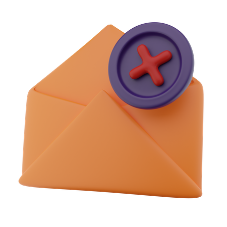 E-mail vazio  3D Icon