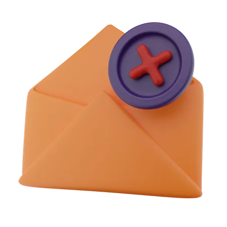 E-mail vazio  3D Icon