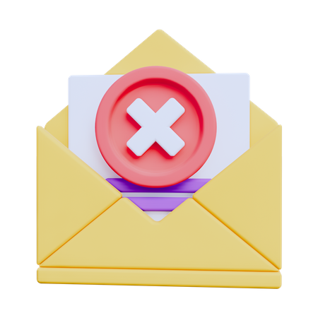 E-mail vazio  3D Icon