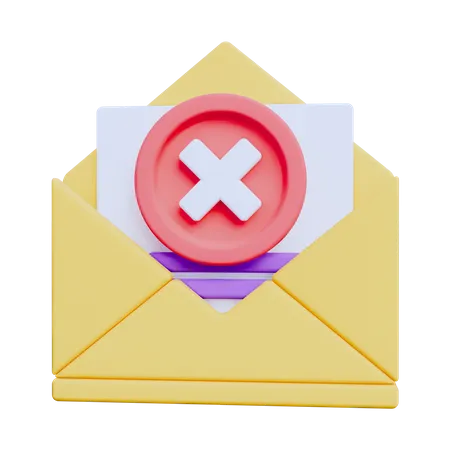 E-mail vazio  3D Icon