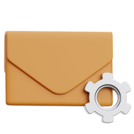 E-Mail-Verwaltung  3D Icon