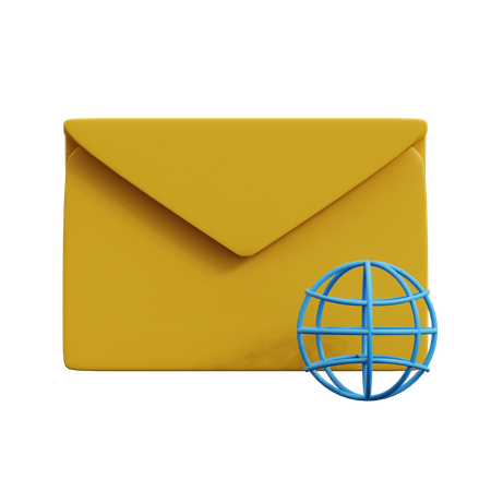 E-Mail-Website  3D Icon