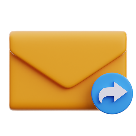 Email weiterleiten  3D Icon