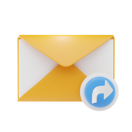 Email weiterleiten  3D Icon