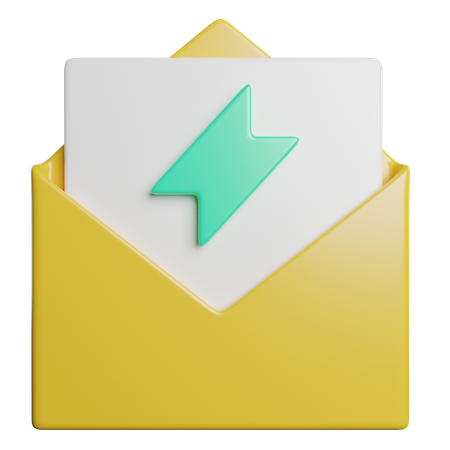 E-Mail-Werbung  3D Icon