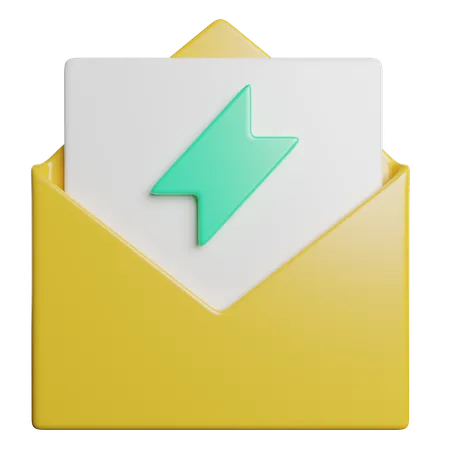 E-Mail-Werbung  3D Icon