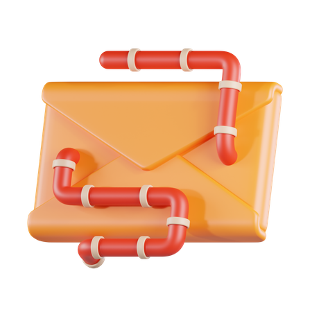 E-Mail-Wurm  3D Icon