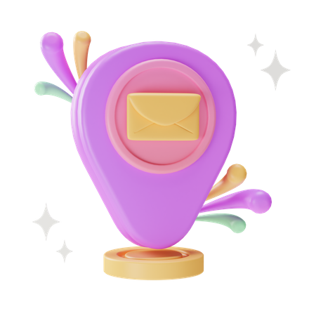 E-Mail-Ziel  3D Icon