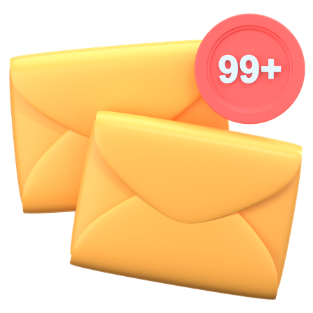 E-mails  3D Icon