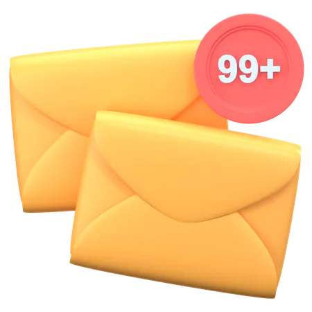 E-mails  3D Icon