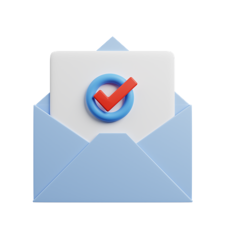 E-Mails abrufen  3D Icon