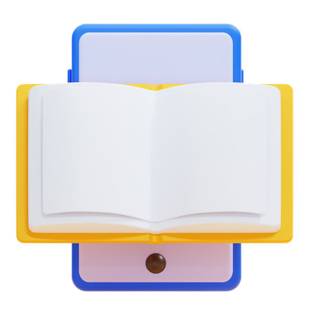 E-READER  3D Icon