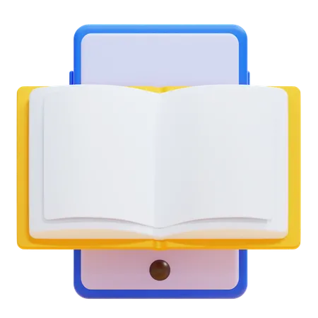 E-READER  3D Icon