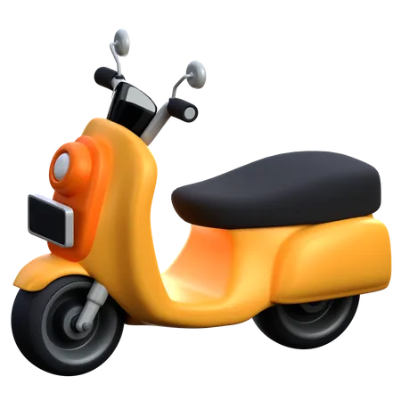 E Scooter  3D Icon