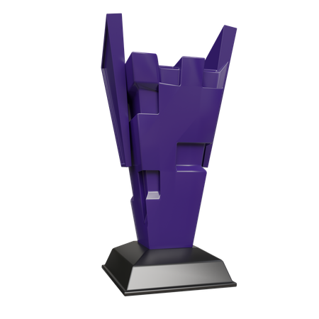 E Sports Trophy  3D Icon