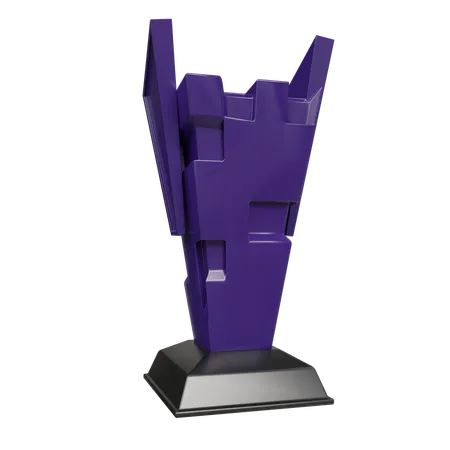 E Sports Trophy  3D Icon