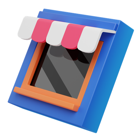 E-Store-Anwendung  3D Icon