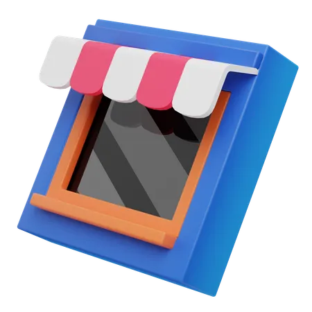 E-Store 신청  3D Icon