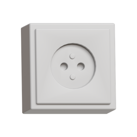 E-Typ-Buchse  3D Icon