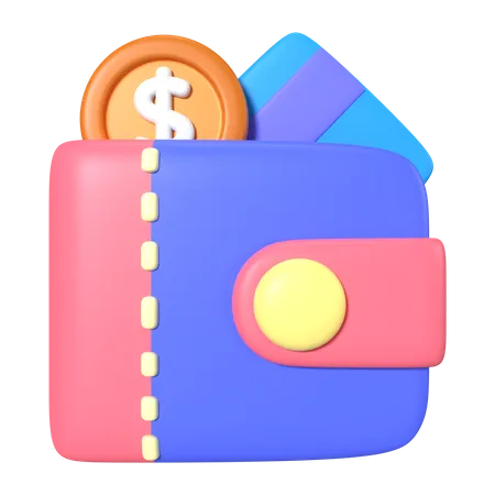 E Wallet  3D Icon