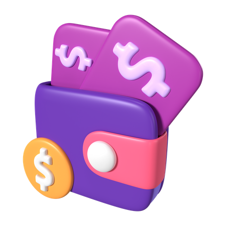 E Wallet  3D Icon