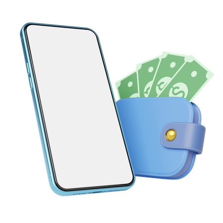 E Wallet  3D Icon