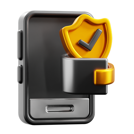 E-Wallet Protection  3D Icon