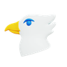 3d eagle logo