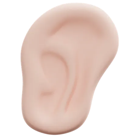 Ear  3D Icon