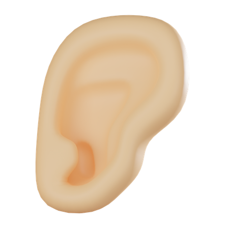 Ear  3D Icon