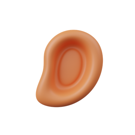 Ear  3D Icon