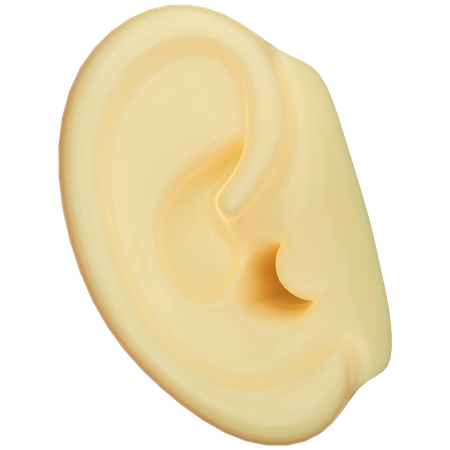Ear  3D Icon